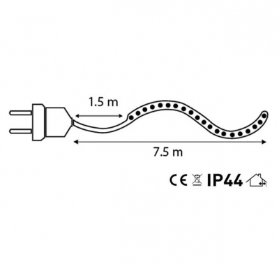 Tub de luminÄƒ LED pentru interior/exterior cu program 7 [2]