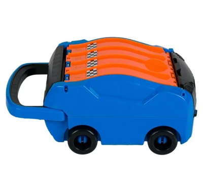 Garaj cu rampa pentru masinute care se inchide intr-o valiza pentru transport [3]