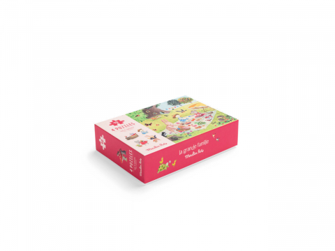 4 puzzle-uri anotimpuri, Moulin Roty [3]