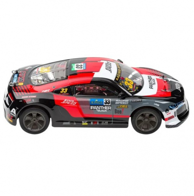 Masina de pilotat pentru drifturi cu telecomanda cu roti iluminate [4]