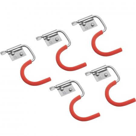 Gradinarit - Set 5 carlige pentru unelte cu fixare pe perete