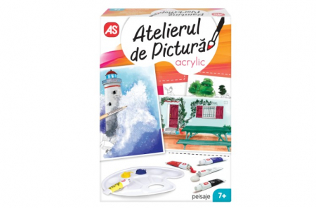 Jocuri si jucarii creative - Set creativ pentru desen - Mini Atelierul de pictura