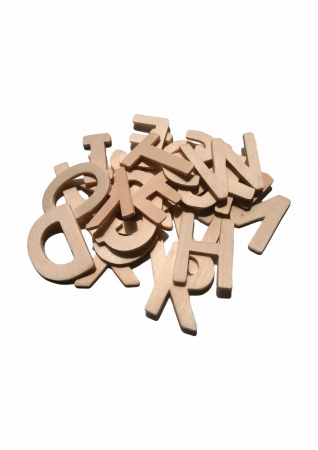 Produse art & craft-Lucru manual - Set 26 litere pentru activitati crafts