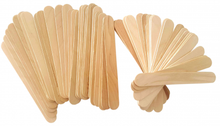 Produse art & craft-Lucru manual - Set 50 bete din lemn pentru activitati crafts