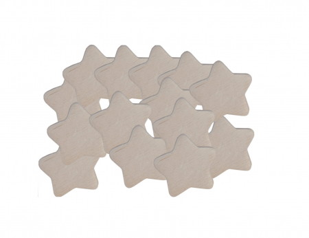 Produse art & craft-Lucru manual - Figurina steluta din lemn pentru activitati crafts