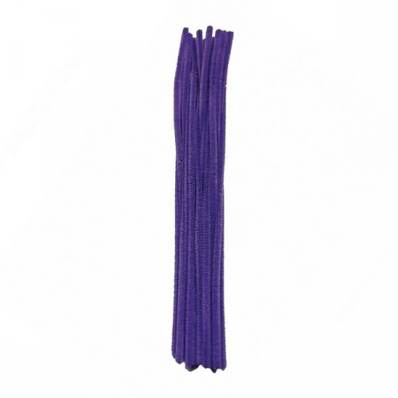 Accesorii creatie sarma plusata violet