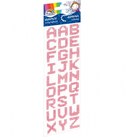 Produse art & craft-Lucru manual - Accesorii creatie 27 litere rosii