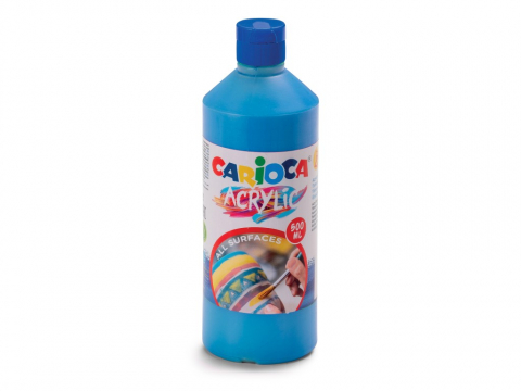 Produse art & craft-Lucru manual - Acuarele acrilice tempera,albastru,500 ml