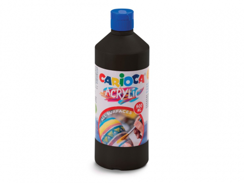 Produse art & craft-Lucru manual - Acuarele acrilice tempera,negru,500 ml