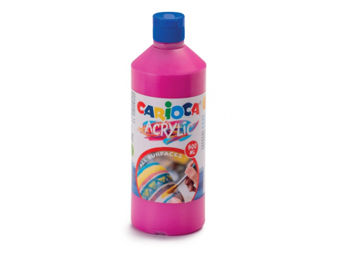 Produse art & craft-Lucru manual - Acuarele acrilice tempera,roz,500 ml