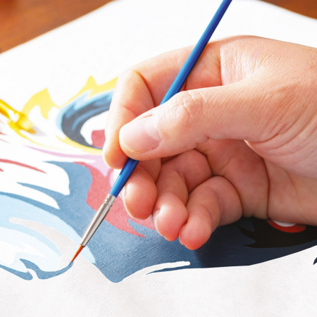 Set acuarele tempera cu tÄƒviÈ›Äƒ È™i pensulÄƒ [3]