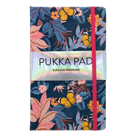 Papetarie & Birotica - Agenda Pukka Pad Bloom A5, 192 Pagini Dictando, Hârtie 80g, Copertă Cartonată, 13x21 cm