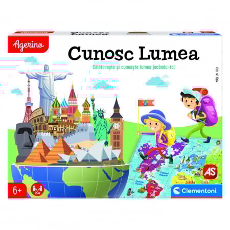 Jocuri si jucarii educative - AGERINO - Cunosc Lumea