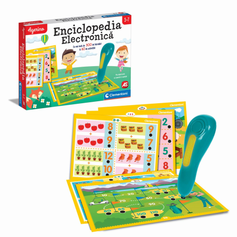 AGERINO ENCICLOPEDIA ELECTRONICA CU STILOU 5 7 ANI [4]