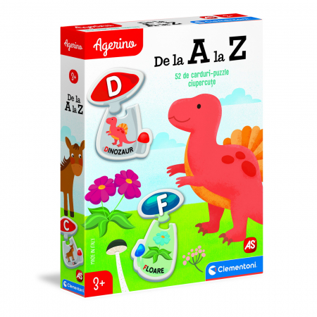 Jocuri si Jucarii Educative - Puzzle Alfabetul în Română - Agerino 