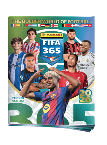 Jocuri si articole copii - Album de colectie Panini FIFA 365 Sticker Collection 2026 cu 36 pagini