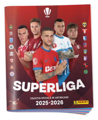 Colecția Panini - Album de colectie Superliga cu 48 pagini,232 × 270 mm