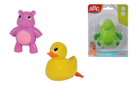 Jucarii de sortat si motricitate - ANIMALUTE PENTRU BAIE CU CHEITA