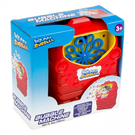 Aparat de facut baloane cu solutie-model Wanna Bubbles [1]