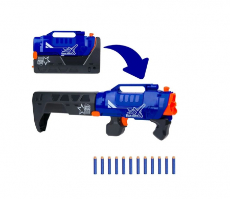 Jocuri si articole copii - Arma de jucarie Blaze Storm Hooter cu 20 gloante de spuma