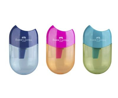 Papetarie & Birotica - Ascuțitoare cu container Apple Trend – Faber-Castell, culori pastel