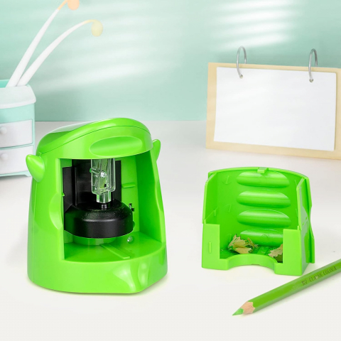 Ascutitoare electrica pentru creioane design monstrulet,plastic,model  EG-5017 [3]