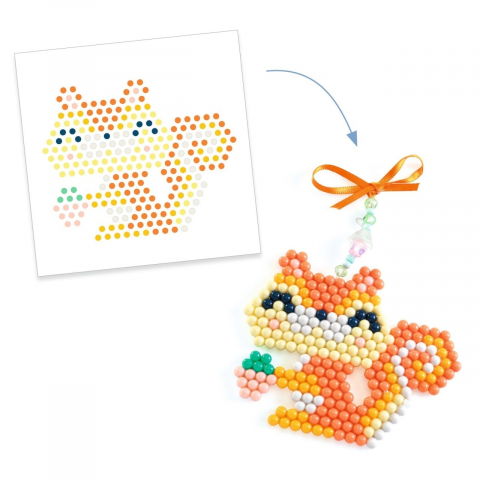 Atelier creativ cu margele Animalute norocoase, Djeco [2]