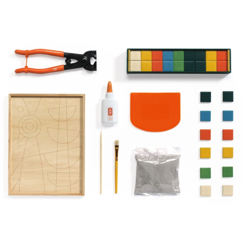 Atelier creativ pentru aulti Mozaic artistic 73, Djeco [1]