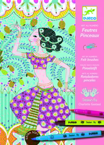 Jocuri si Jucarii Educative - Atelier de desen Oriental, Djeco