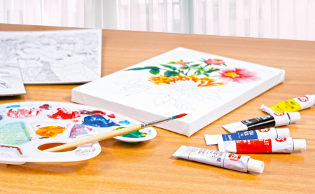 Atelier de pictura acrylic mini natura [5]