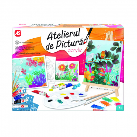Jocuri si articole copii - Atelierul de pictura acrilica