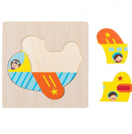 Avion Puzzle Lemn [1]