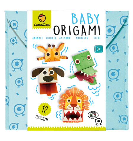 Produse art & craft-Lucru manual - Baby Origami – Animale, Ludattica, +3 ani