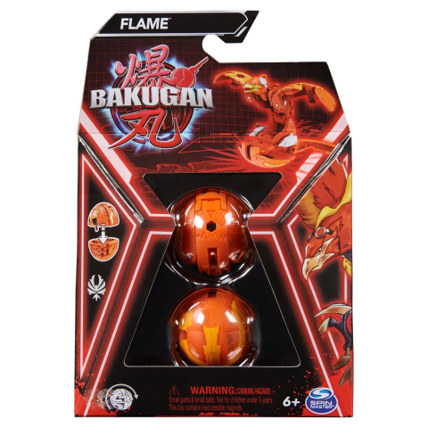 Jocuri si articole copii - BAKUGAN CORE PACHET DE BAZA FLAME