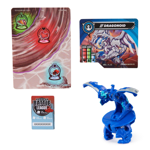 BAKUGAN CORE PACHET DE BAZA TITANIUM DRAGONOID [4]