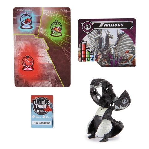 BAKUGAN CORE PACHET DE BAZA TITANIUM NILLIOUS [4]
