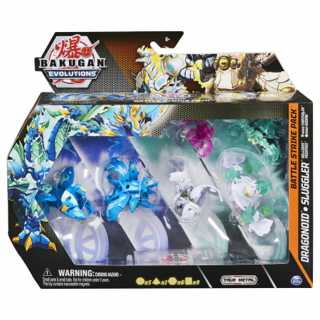 Jocuri si articole copii - Bakugan s4 pachet starter 4 piese dragonoid