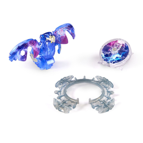 BAKUGAN SET SPECIAL ATTACK DRAGONOID ALBASTRU [6]