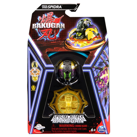 Figurine cu eroi si personaje - BAKUGAN SET SPECIAL ATTACK SPIDRA