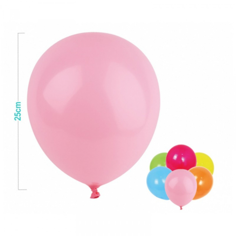 Articole pentru Petrecere - Descoperă Setul de 20 Baloane Aniversare PartyGo - 25 cm, Diverse Culori
