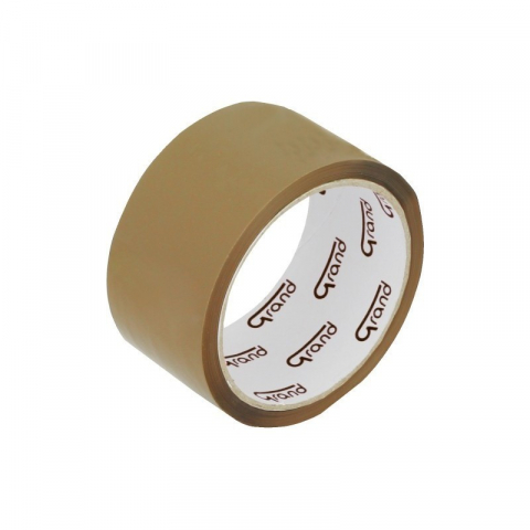 Produse art & craft-Lucru manual - Banda adeziva acrilica simpla,maro,48mm x 50m
