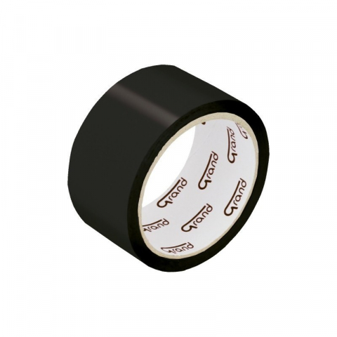 Lipici si benzi adezive - Banda adeziva acrlica simpla, negru,48mm x 50m