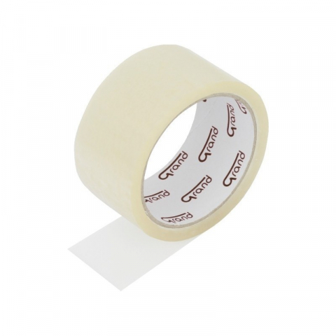 Produse art & craft-Lucru manual - Banda adeziva acrilica simpla, transparent,48mm x 50m