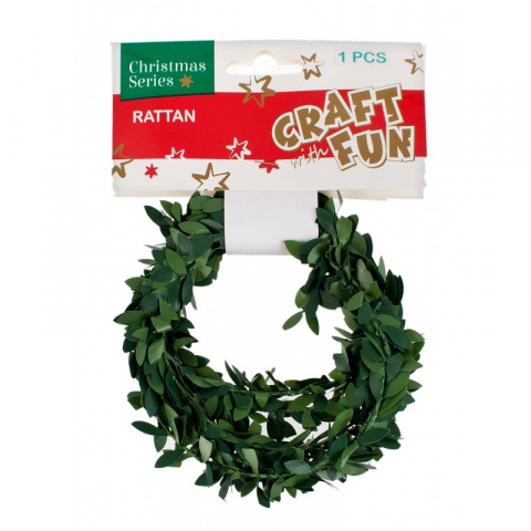 Produse art & craft-Lucru manual - Banda decorativa pentru activitatidin plastic,frunze,2 metri