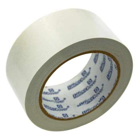 Dispenser banda adeziva - Bandă dublu adezivă Office Cover, 48 mm x 25 m, transparentă, acrilică
