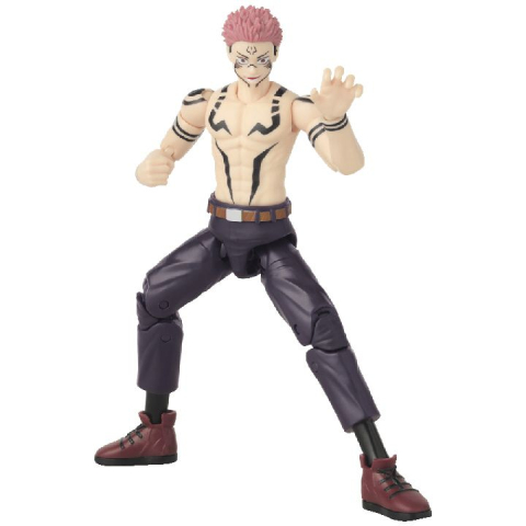 BANDAI FIGURINA ANIME HEROES JUJUTSU KAISEN RYOMEN SUKUNA UNIFORM VER 17CM [6]