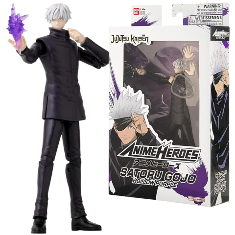 BANDAI FIGURINA ANIME HEROES JUJUTSU KAISEN SATORU GOJO HOLLOW MOV 17CM [1]
