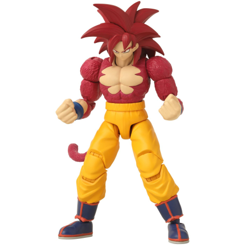 BANDAI FIGURINA DRAGON BALL DAIMA DRAGON STARS SUPER SAIYAN 4 GOKU DAIMA VER 17CM [6]