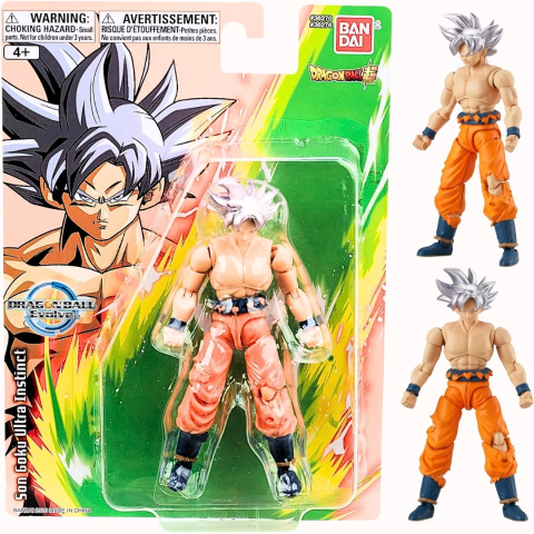 BANDAI FIGURINA DRAGON BALL EVOLVE SON GOKU ULTRA INSTINCT 12CM [6]