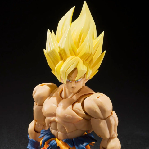 BANDAI FIGURINA DRAGON BALL EVOLVE SUPER SAIYAN SON GOKU 12CM [3]